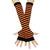 Women's Fashion Color Block Knitted Fabric Arm Sleeves