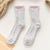 Women's Fashion Color Block Polyester Ankle Socks 1 Set