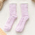 Women's Fashion Color Block Polyester Ankle Socks 1 Set