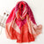 Women's Fashion Color Block Polyester Winter Scarves