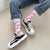 Women's Fashion  Cotton Printing Crew Socks A Pair