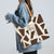 Women's Fashion Cow Pattern Canvas Shopping Bags