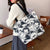 Women's Fashion Cow Pattern Canvas Shopping Bags