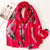 Women's Fashion Dandelion Polyester Winter Scarves