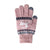 Women's Fashion Elk Knitted Fabric Gloves 1 Pair