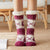 Women's Fashion Elk Polyacrylonitrile Fiber Jacquard Crew Socks