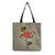 Women's Fashion Flamingo Shopping Bags