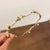 Women's Fashion Flower Bow Knot Metal Inlay Artificial Diamond Pearl Hair Band