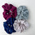 Women's Fashion Flower Cloth Pleated Hair Tie