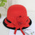 Women's Fashion Flower Flat Eaves Fedora Hat