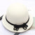 Women's Fashion Flower Flat Eaves Fedora Hat