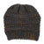 Women's Fashion Geometric Crimping Wool Cap