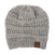 Women's Fashion Geometric Crimping Wool Cap