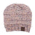 Women's Fashion Geometric Crimping Wool Cap