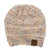 Women's Fashion Geometric Crimping Wool Cap