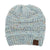 Women's Fashion Geometric Crimping Wool Cap