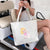 Women's Fashion Geometric Oxford Cloth Shopping Bags