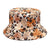 Women's Fashion Geometric Printing Flat Eaves Bucket Hat