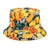 Women's Fashion Geometric Printing Flat Eaves Bucket Hat