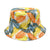 Women's Fashion Geometric Printing Flat Eaves Bucket Hat