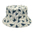 Women's Fashion Geometric Printing Flat Eaves Bucket Hat