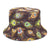 Women's Fashion Geometric Printing Flat Eaves Bucket Hat