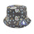 Women's Fashion Geometric Printing Flat Eaves Bucket Hat