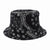 Women's Fashion Geometric Printing Flat Eaves Bucket Hat