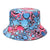 Women's Fashion Geometric Printing Flat Eaves Bucket Hat