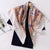 Women's Fashion Geometric Satin Silk Scarves