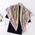 Women's Fashion Geometric Satin Silk Scarves