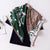 Women's Fashion Geometric Satin Silk Scarves