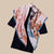 Women's Fashion Geometric Satin Silk Scarves