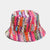 Women's Fashion Graffiti Double-sided Wide Eaves Bucket Hat