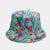 Women's Fashion Graffiti Double-sided Wide Eaves Bucket Hat