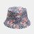 Women's Fashion Graffiti Double-sided Wide Eaves Bucket Hat