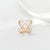 Women's Fashion Heart Shape Diamond Scarf Ring