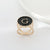 Women's Fashion Heart Shape Diamond Scarf Ring