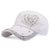 Women's Fashion Heart Shape Rhinestone Pearl Baseball Cap