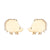 Women's Fashion Hedgehog Stainless Steel No Inlaid Ear Studs Stainless Steel Earrings