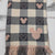 Women's Fashion Houndstooth Heart Shape Polyester Printing Scarf