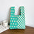 Women's Fashion Houndstooth Polyester Shopping Bags