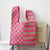 Women's Fashion Houndstooth Polyester Shopping Bags