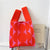 Women's Fashion Houndstooth Polyester Shopping Bags