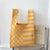 Women's Fashion Houndstooth Polyester Shopping Bags