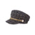 Women's Fashion Lattice Chain Curved Eaves Beret Hat