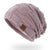 Women's Fashion Lattice Eaveless Wool Cap