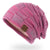 Women's Fashion Lattice Eaveless Wool Cap