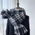 Women's Fashion Lattice Polyester Tassel Winter Scarves