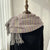 Women's Fashion Lattice Polyester Tassel Winter Scarves